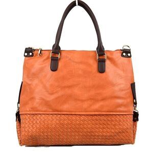 LeMiel Chic Oversized Wooven Tote
